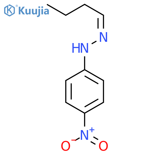 Butanal, (4-nitrophenyl)hydrazone, (Z)- structure