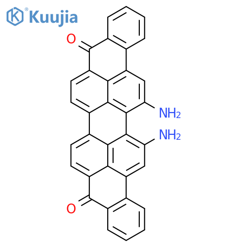 Anthra[9,1,2-cde]benzo[rst]pentaphene-5,10-dione, 16,17-diamino- structure