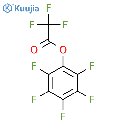 Pentafluorophenyl trifluoroacetate structure