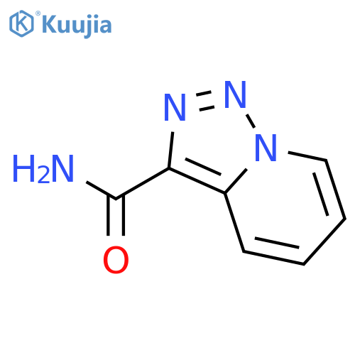 [1,2,3]Triazolo[1,5-a]pyridine-3-carboxamide(9CI) structure
