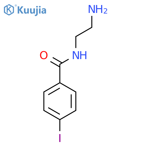 N-(2-Aminoethyl)-4-iodobenzamide structure