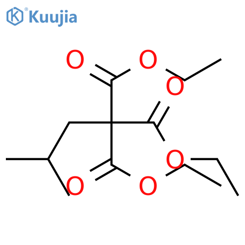 Butyl, 4-ethoxy-3,3-bis(ethoxycarbonyl)-1,1-dimethyl-4-oxo- structure