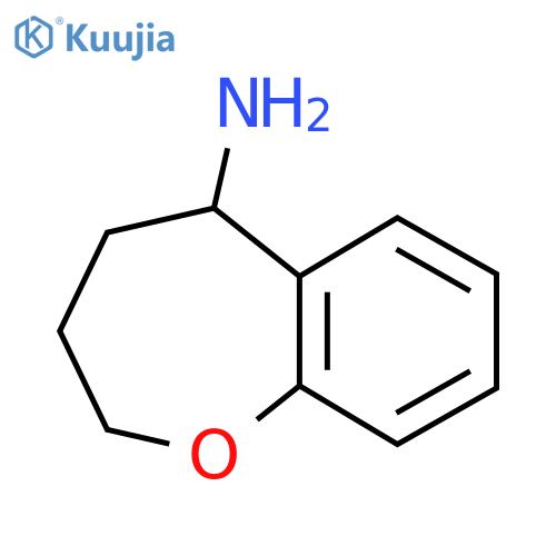 2,3,4,5-Tetrahydro-1-benzoxepin-5-amine structure