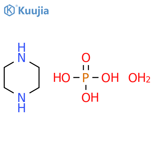 Piperazine Phosphate Monohydrate structure
