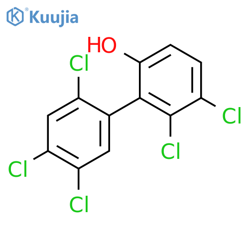 [1,1'-Biphenyl]-2-ol, 2',4',5,5',6-pentachloro- structure
