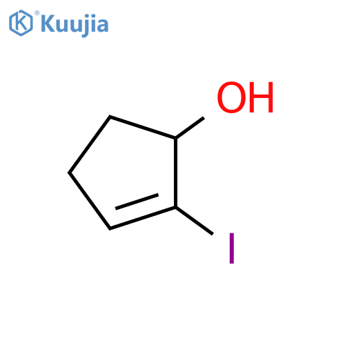 2-Cyclopenten-1-ol, 2-iodo- structure