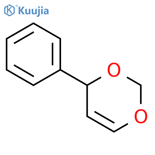 4H-1,3-Dioxin, 4-phenyl-, (+)- structure
