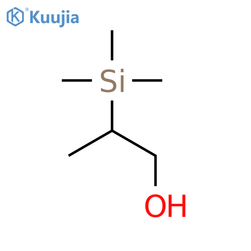 1-Propanol,2-(trimethylsilyl)- structure