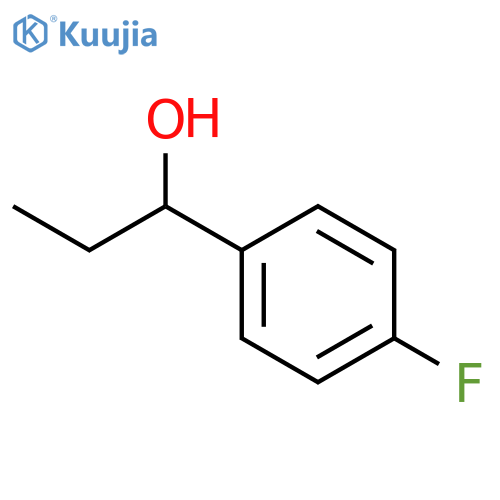 (1S)-1-(4-fluorophenyl)propan-1-ol structure