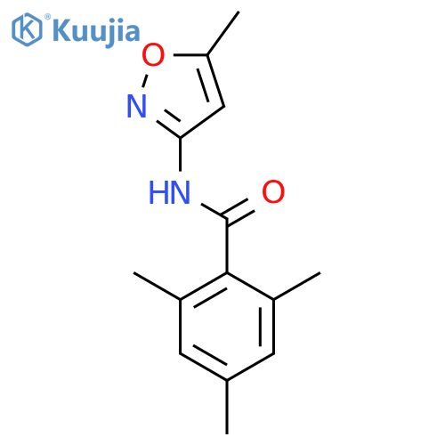 Benzamide,2,4,6-trimethyl-N-(5-methyl-3-isoxazolyl)- structure