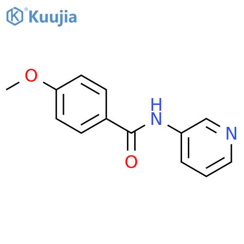 4-methoxy-N-(pyridin-3-yl)benzamide structure