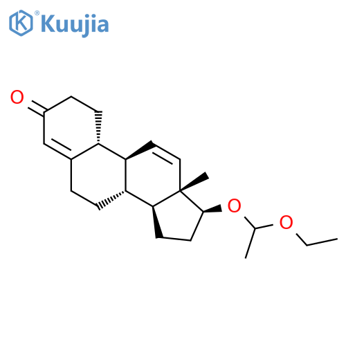 Estra-4,11-dien-3-one, 17-(1-ethoxyethoxy)-, (17b)- structure