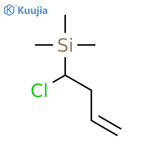 Silane, (1-chloro-3-butenyl)trimethyl- structure