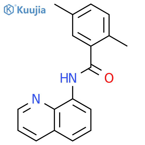 Benzamide, 2,5-dimethyl-N-8-quinolinyl- structure