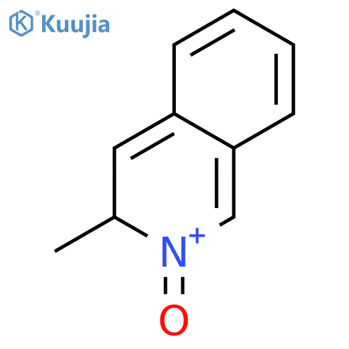 Isoquinoline,3-methyl-, 2-oxide structure