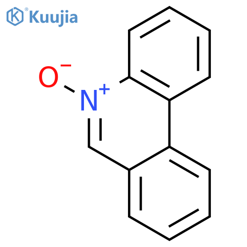 Phenanthridine, 5-oxide structure