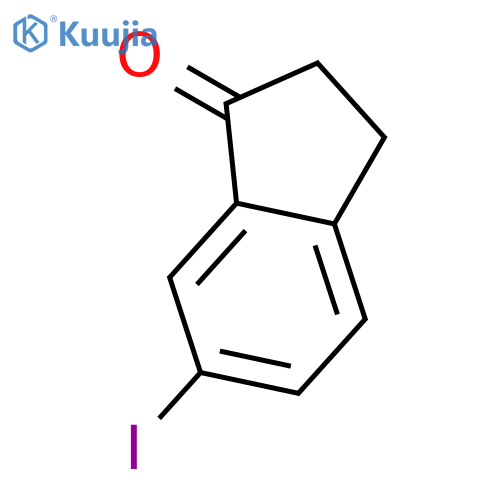 6-Iodo-1-indanone structure