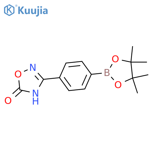 4-(5-Oxo-4,5-dihydro-1,2,4-oxadiazol-3-yl)phenylboronic Acid Pinacol Ester structure