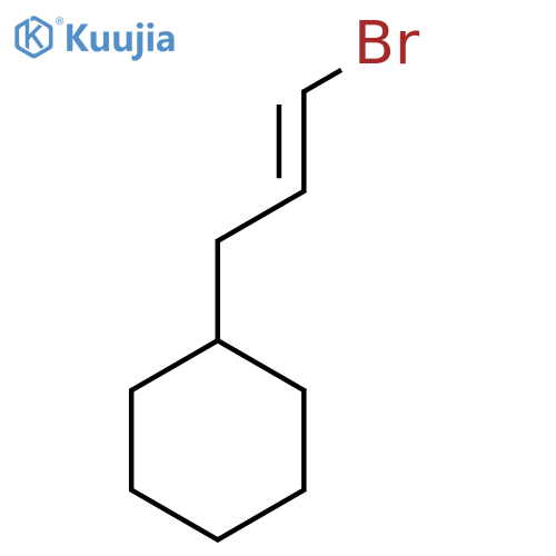 (3-Bromoprop-2-en-1-yl)cyclohexane structure