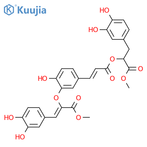 Salvianolic acid H; Di-Me ester structure