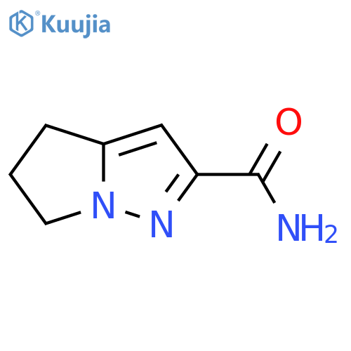 5,6-Dihydro-4H-pyrrolo[1,2-b]pyrazole-2-carboxamide structure