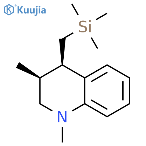 Quinoline, 1,2,3,4-tetrahydro-1,3-dimethyl-4-[(trimethylsilyl)methyl]-, cis- structure