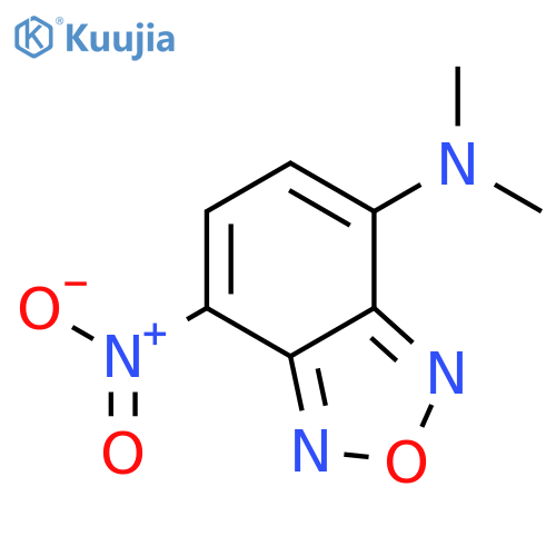 2,1,3-Benzoxadiazol-4-amine,N,N-dimethyl-7-nitro- structure