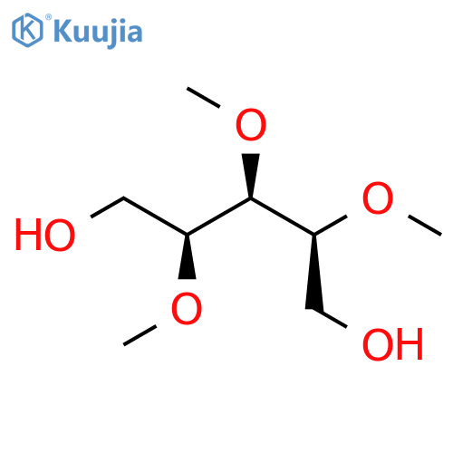 L-Arabinitol,2,3,4-tri-O-methyl- (9CI) structure