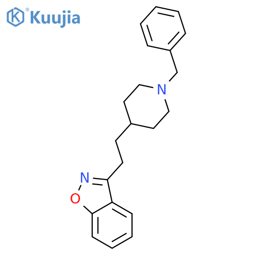 1,2-Benzisoxazole, 3-[2-[1-(phenylmethyl)-4-piperidinyl]ethyl]- structure