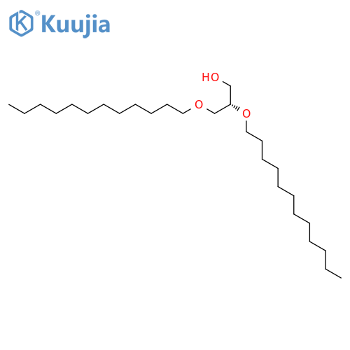 1-Propanol, 2,3-bis(dodecyloxy)-, (S)- structure