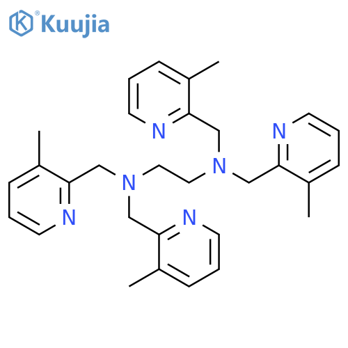 N,N,N’,N’-Tetrakis{(3-Methylpiridin-2-yl)Methyl}ethane-1,2-Diamine structure