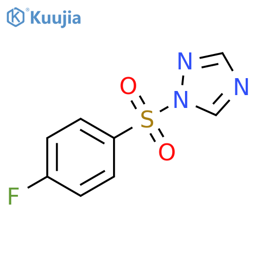 1H-1,2,4-Triazole, 1-[(4-fluorophenyl)sulfonyl]- structure