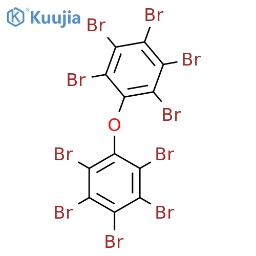 Decabromodiphenyl oxide structure