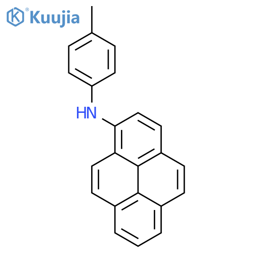 1-Pyrenamine, N-(4-methylphenyl)- structure