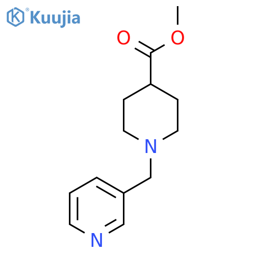 methyl 1-(pyridin-3-yl)methylpiperidine-4-carboxylate structure
