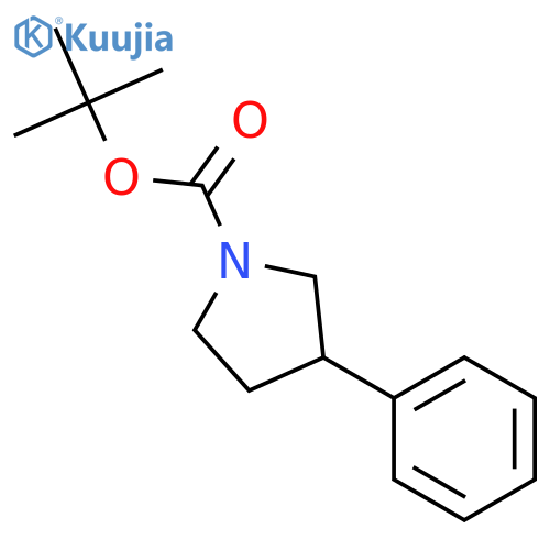 (R)-1-Boc-3-phenyl-pyrrolidine structure