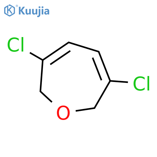 Oxepin, 3,6-dichloro-2,7-dihydro- structure