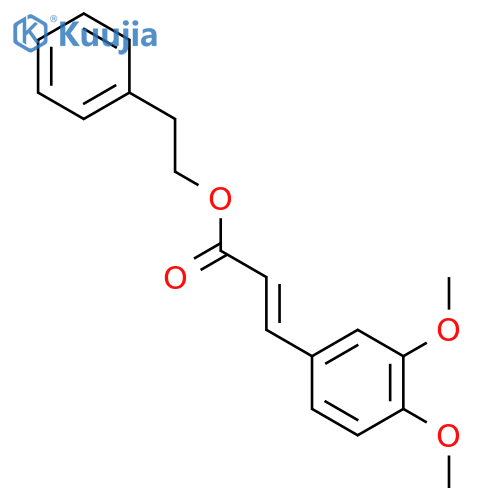 Caffeic Acid Dimethyl Ether Phenethyl Ester structure