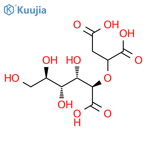 D-Gluconic acid, 2-O-(1,2-dicarboxyethyl)- structure