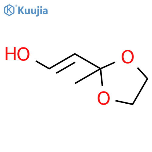 Ethenol, 2-(2-methyl-1,3-dioxolan-2-yl)- structure