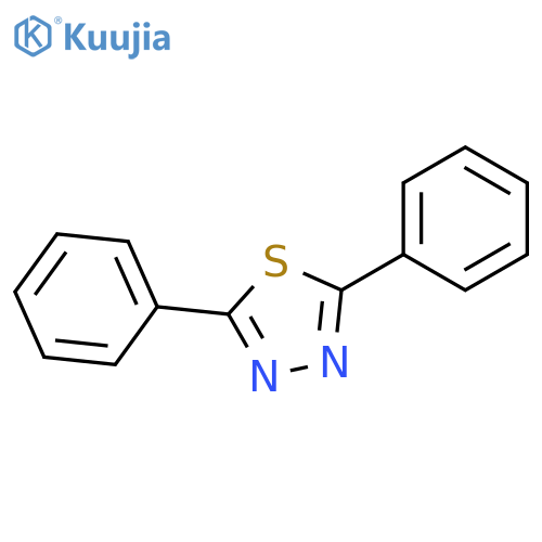 1,3,4-Thiadiazole,2,5-diphenyl- structure