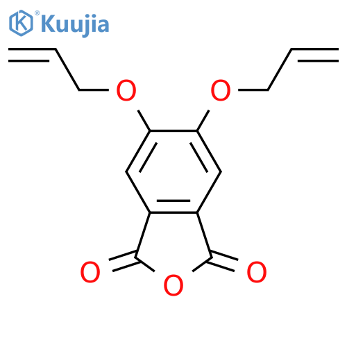 1,3-Isobenzofurandione, 5,6-bis(2-propenyloxy)- structure