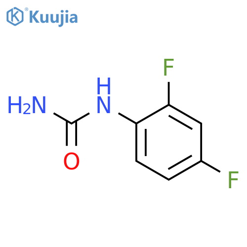 (2,4-Difluorophenyl)urea structure