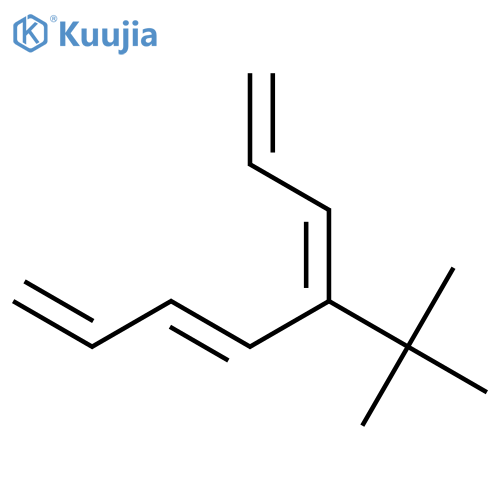 1,3,5,7-Octatetraene, 4-(1,1-dimethylethyl)- structure
