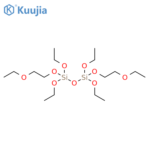 3,6,8,10,13-Pentaoxa-7,9-disilapentadecane, 7,7,9,9-tetraethoxy- structure
