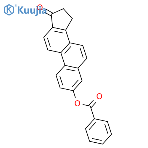 17H-Cyclopenta[a]phenanthren-17-one, 3-(benzoyloxy)-15,16-dihydro- structure