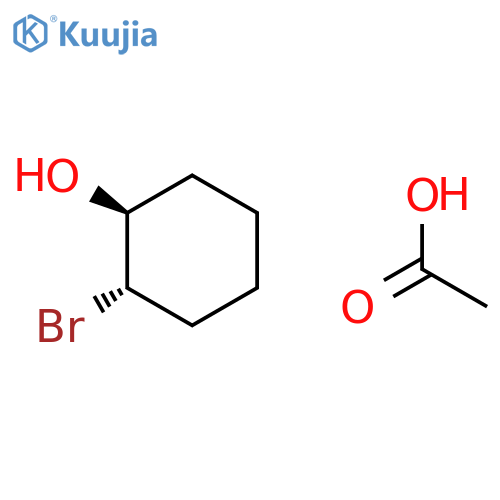 Cyclohexanol, 2-bromo-, acetate, (1S-trans)- structure