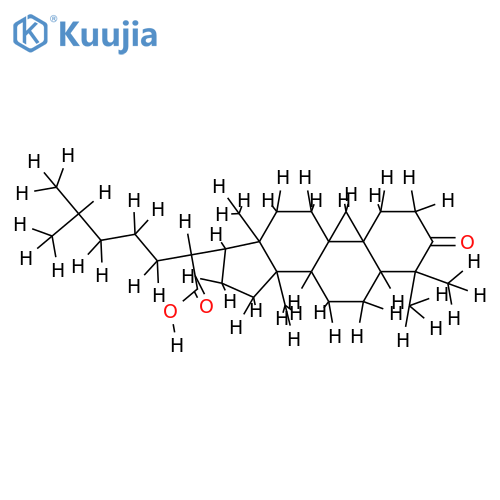 3-Ketone-3-Hydroxycycloartan-21-oic acid structure