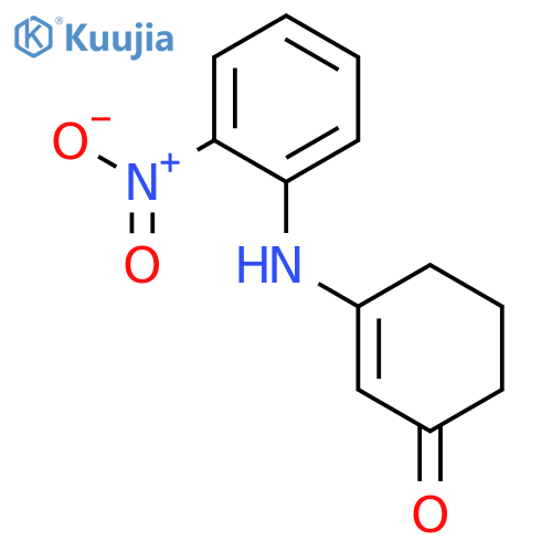 2-Cyclohexen-1-one,3-[(2-nitrophenyl)amino]- structure
