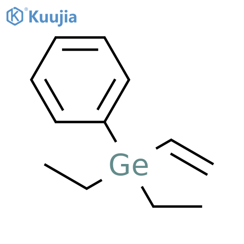 Germane, ethenyldiethylphenyl- structure